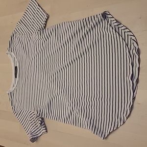 EUC Pacsun 100% Cotton Casual Longer Fit Striped T-shirt